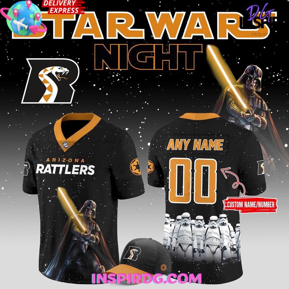 Arizona Rattlers X Star Wars Night 2025 Football Jersey