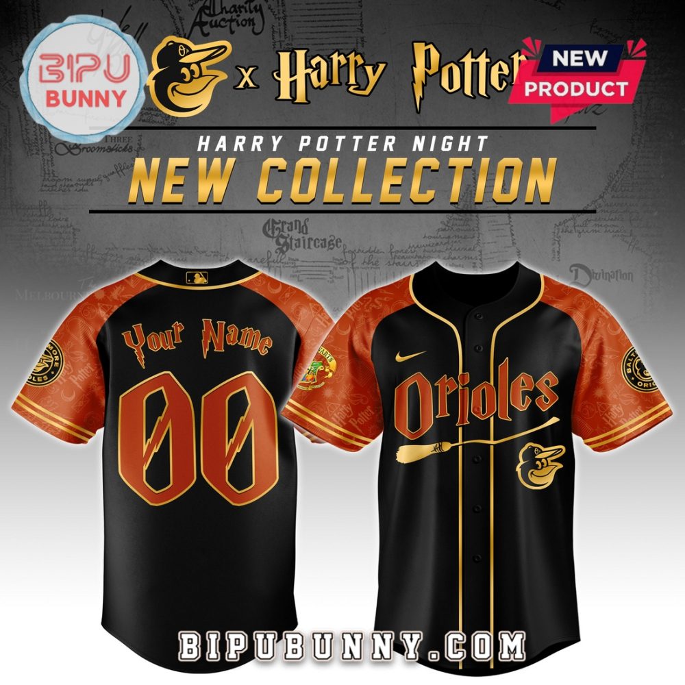 Baltimore Orioles X Harry Potter Night Game Hockey Jersey